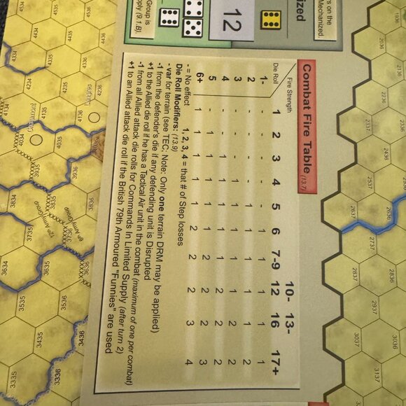 Storming the Reich: D-Day to the Ruhr (open, unpunched) Compass Games - Picture 11 of 15